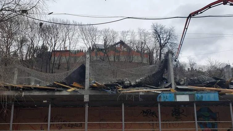 обвал на будові у львові
