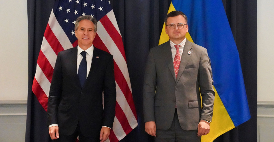 Ентоні Блінкен та Дмитро Кулеба