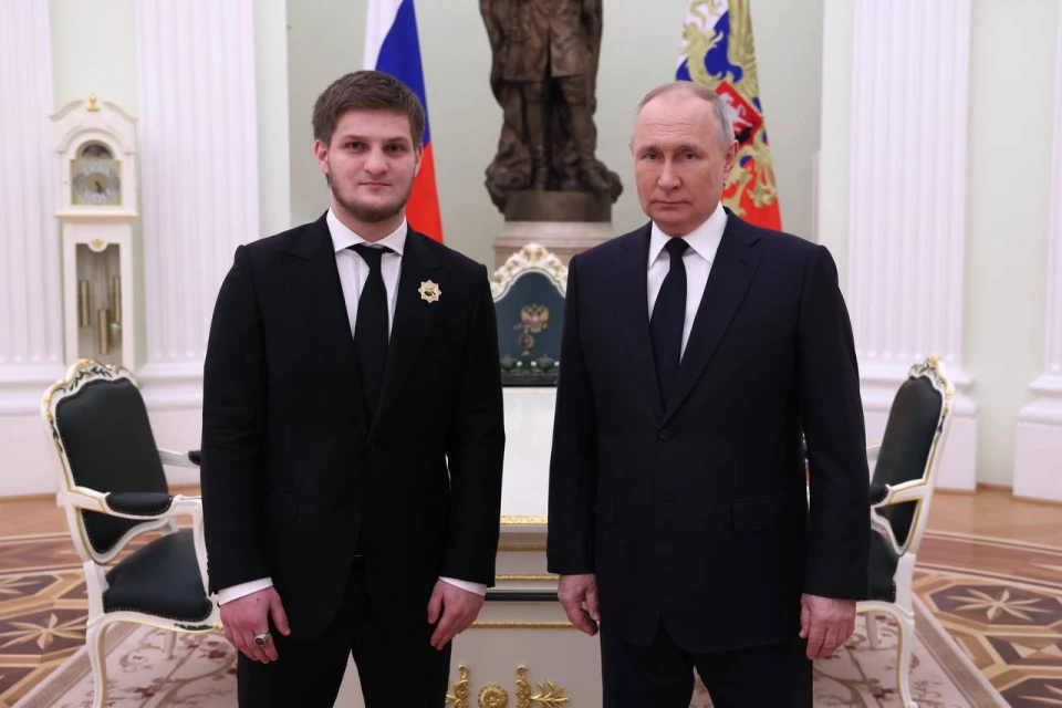 Путин встретился с 17-летним сыном Кадырова