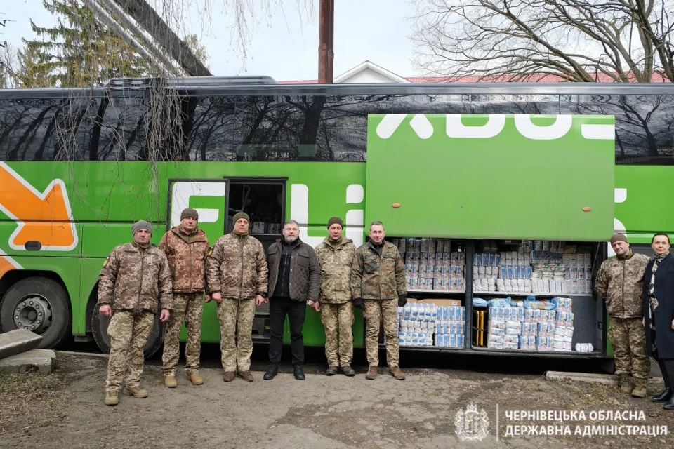 гуманітарна допомога з Польщі
