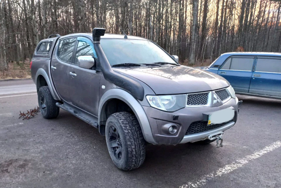 авто, у якому знайшли бурштин