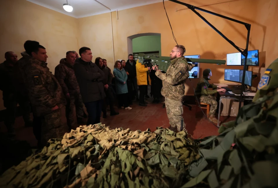 VR-тренажер для відпрацьовування знищення повітряних цілей