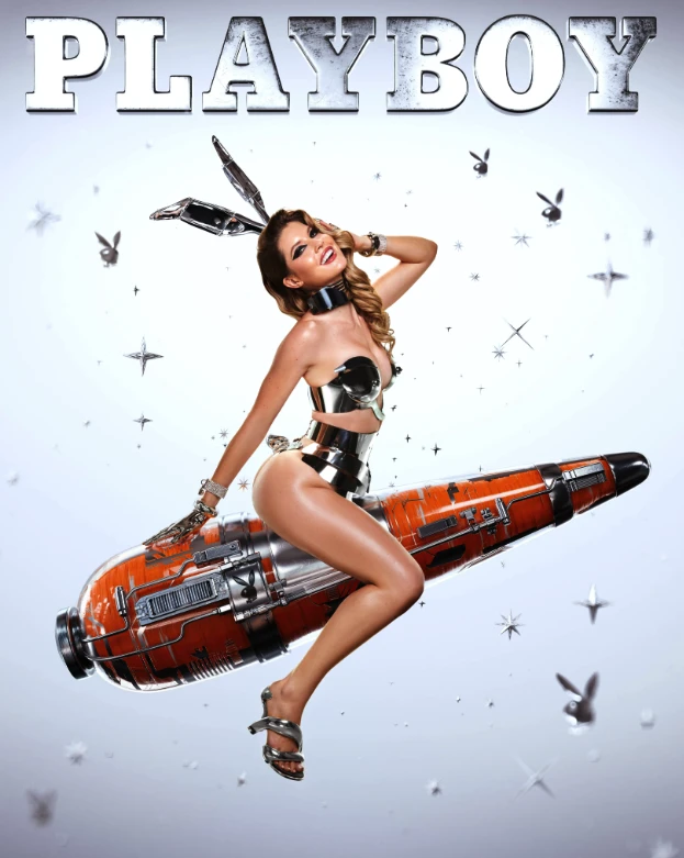 На фото: обкладинка Playboy