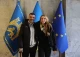 На фото: Михайло Діанов та Оля Полякова