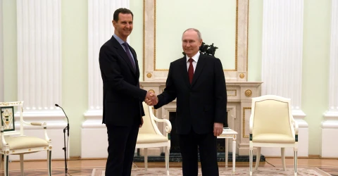Башар Асад та Путін