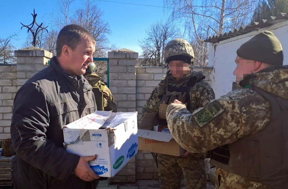 продукти для жителів прифронтового села