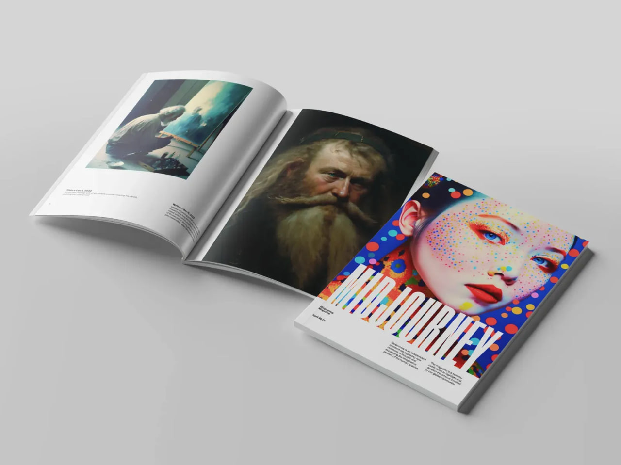 Друкований журнал Midjourney