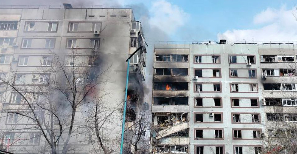 обстріл Запоріжжя