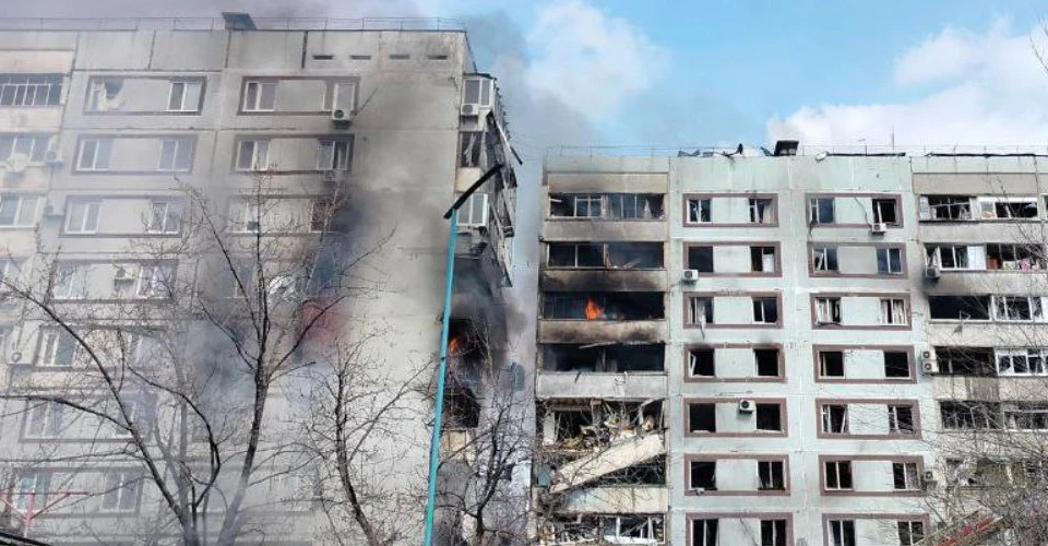 обстріл Запоріжжя