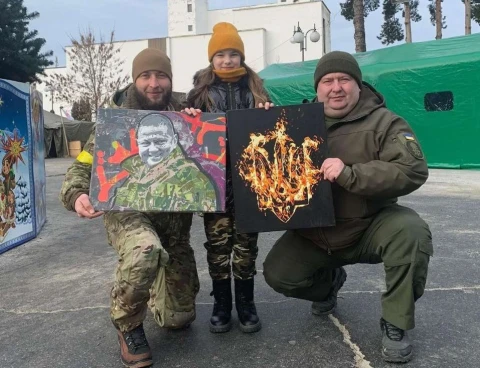 волонтерка з Рівненщини