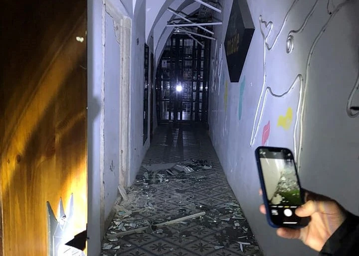 погром на площі ринок