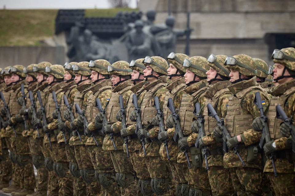 Церемонія відзначення 9-ї річниці Національної гвардії України в Києві