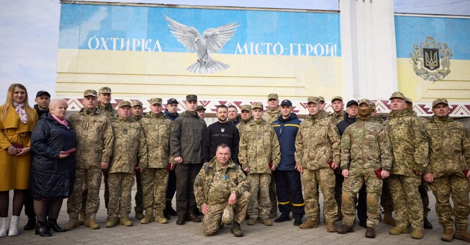 Зеленський в Охтирці