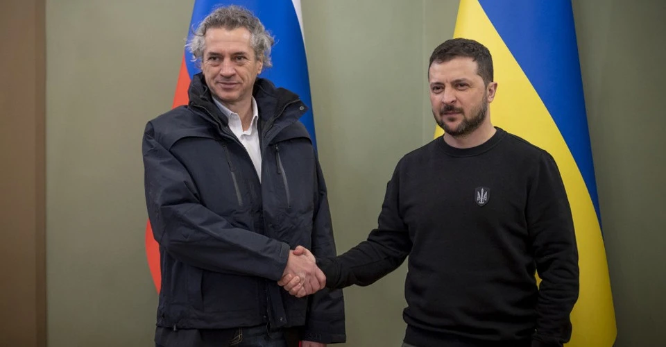 Роберт Голоб та Володимир Зеленський