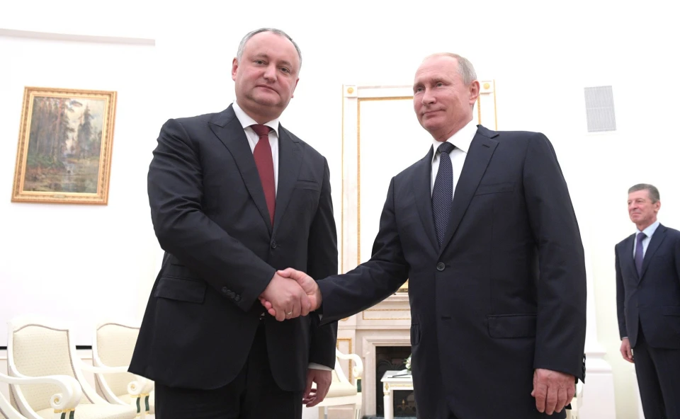 Додон та Путін