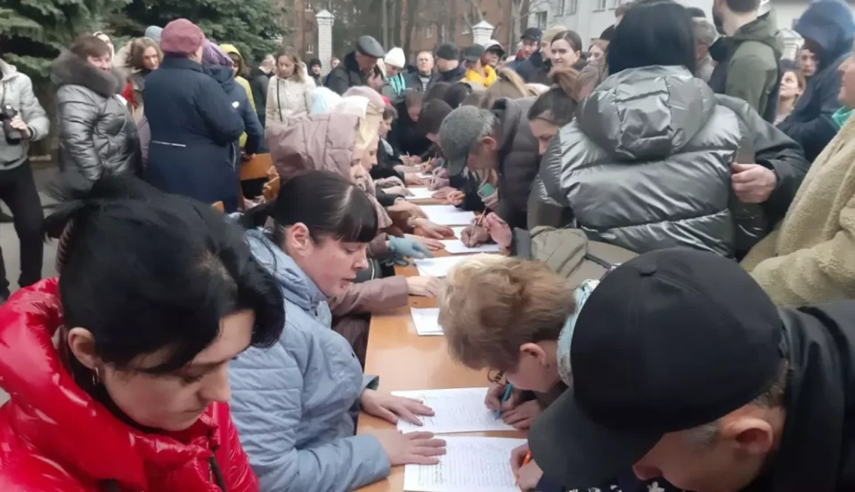 Збір підписів у Хмельницькому