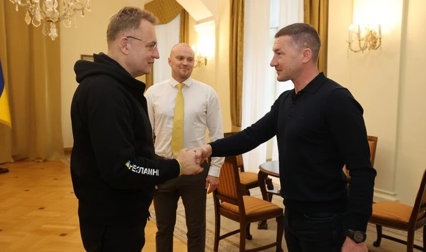 Андрій Садовий та Юрій Можаровський