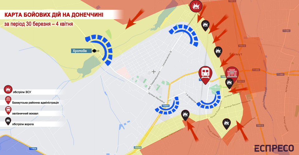 Карта бойових дій-0504