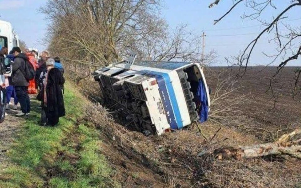 У Молдові перекинувся автобус до Києва: 9 постраждалих