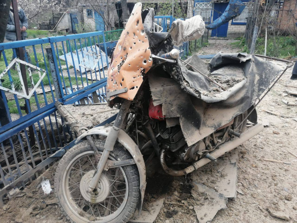 Наслідки обстрілів на Дніпропетровщині 10 квітня 2023 р. Наслідки обстрілів на Дніпропетровщині 10 квітня 2023 р.