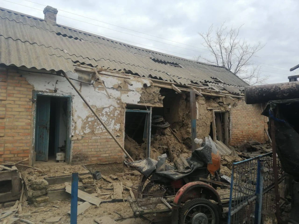 Наслідки обстрілів на Дніпропетровщині 10 квітня 2023 р.
