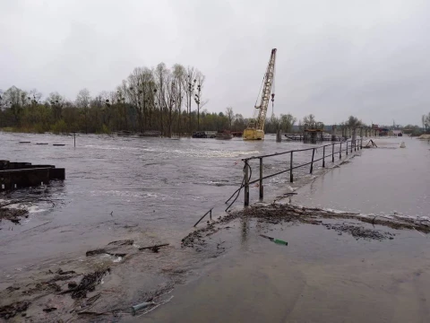У Вишгородському районі Київщини розмило дамбу