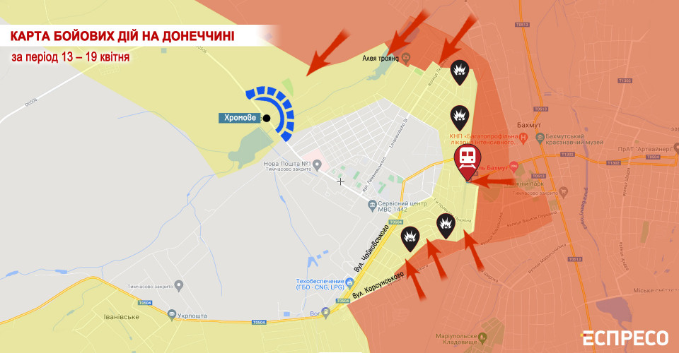 Карта бойових дій-1804 Карта бойових дій-1804