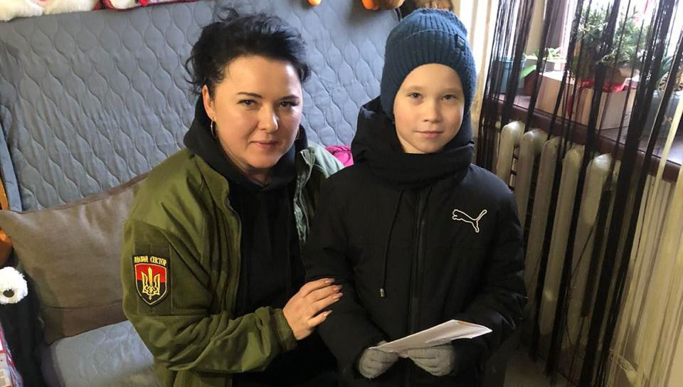 Першокласник Кирил Дзюбак із Рівненщини