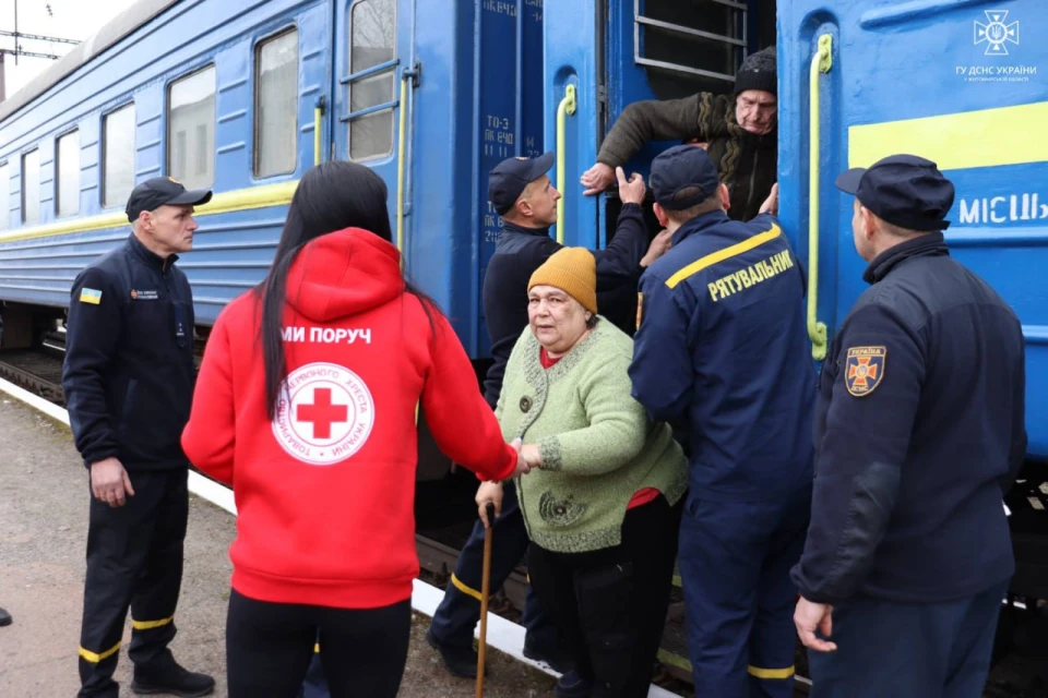 До Бердичева евакуювали 58 жителів Донеччини
