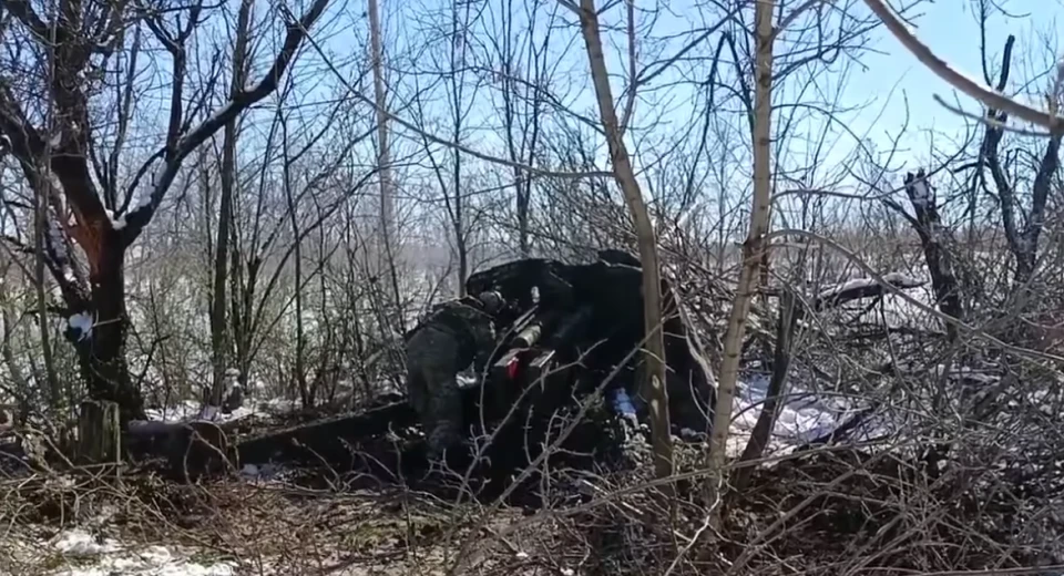 Бійці 102-ї бригади ТрО показали, як б'ють ворогів з "Рапіри"