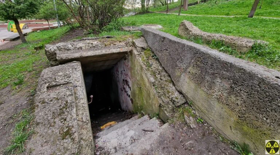 бомбосховище біля церкви Юра, Львів