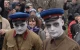 Перфоманс на тему історичної пам'яті біля пам'ятнику Ватутіну в Києві. 2013 рік