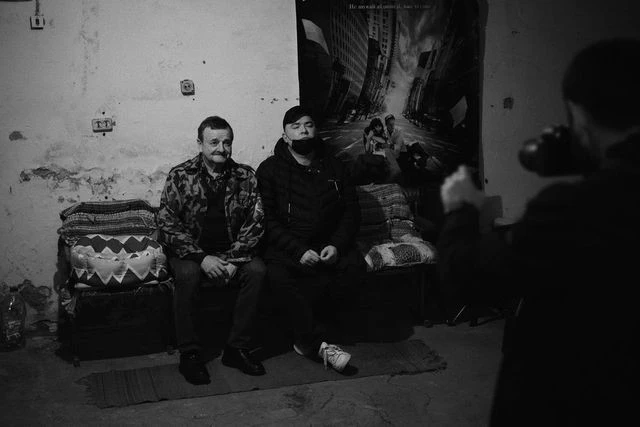 На фото: Андрій Данилко на початку повномасштібної війни залишався у Києві