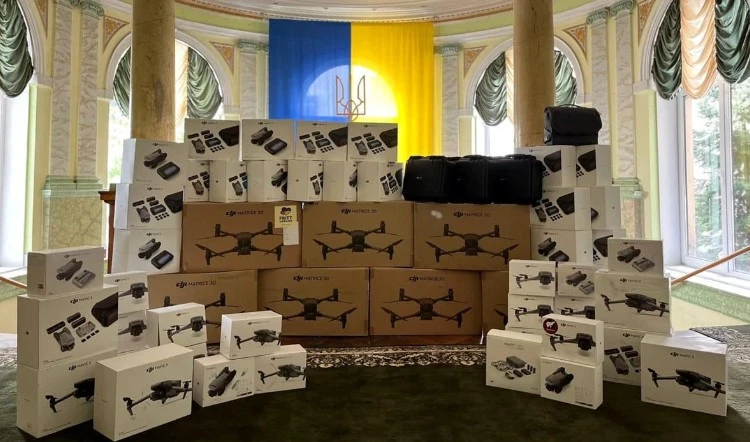 Львівщина передала на передову ще 55 дронів