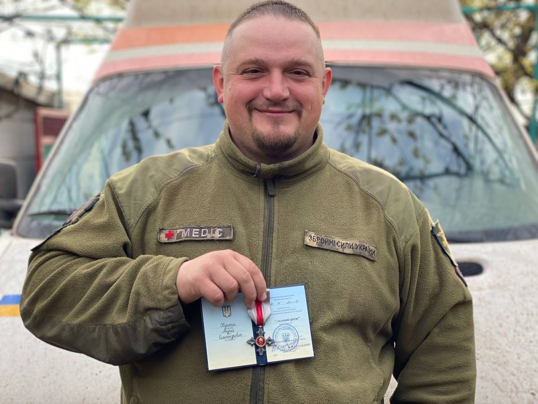 бойовий медик Андрій Киричик