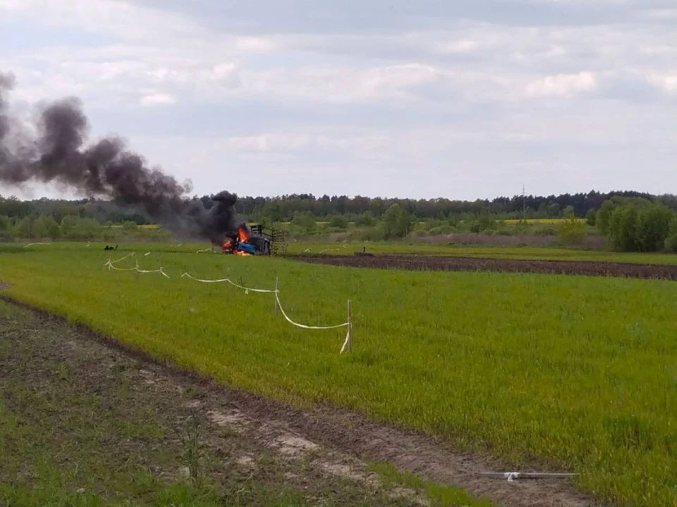 На Рівненщині на міні підірвався трактор