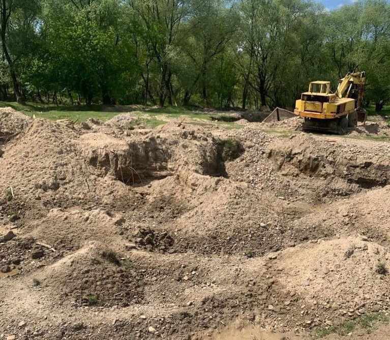 видобуток піщано-гравійної суміші