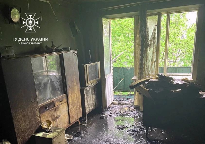 пожежа у львівській квартирі