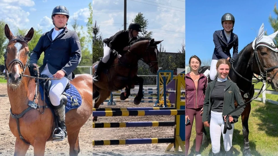 Тернополяни на чемпіонаті з кінного спорту