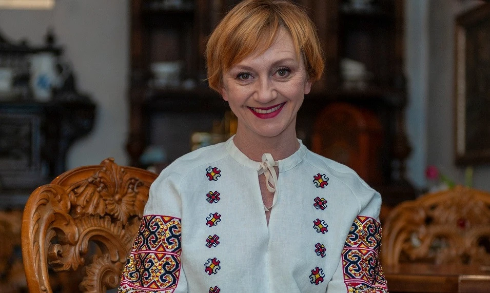 відтворена вишиванка Ольги Кобилянської