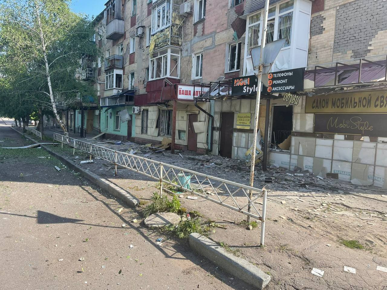 Росіяни обстріляли Торецьк на Донеччині