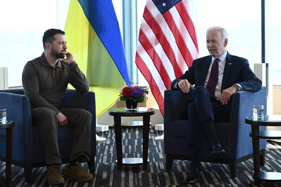 Президент України Володимир Зеленський і президент США Джо Байден