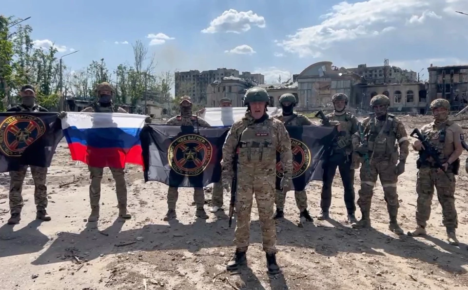 вагнерівці у Бахмуті