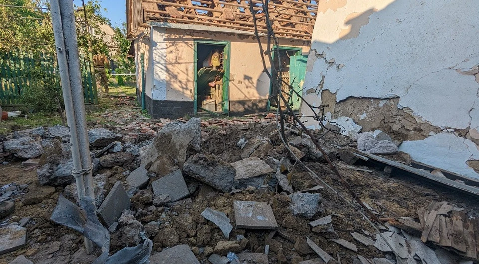 наслідки обстрілу шахедами на Буковині