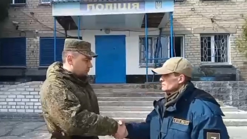 зрадник з окупаційної "поліції" Запорізької області