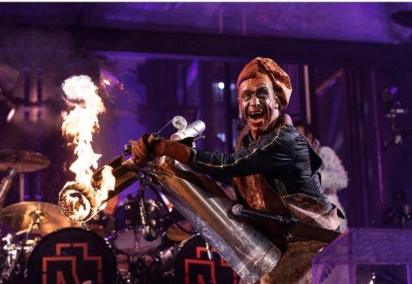 На фото: Лідер Rammstein Тілль Ліндеманн