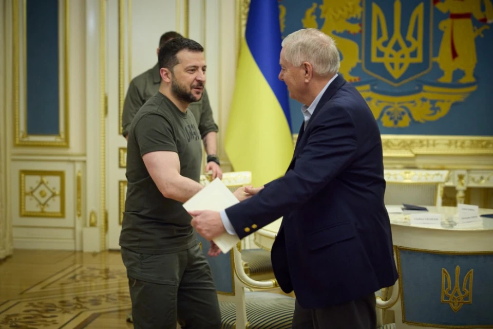 Зеленський та сенатор зі США Ліндсі Грем