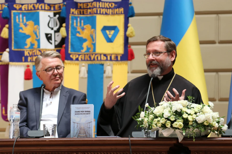 презентація книжки-розмови Блаженнішого Святослава з отцем Паоло Асоланом