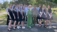 Учні 11 класу Турійського ліцею з колишнім класним керівником Віктором, який нині служить у ЗСУ