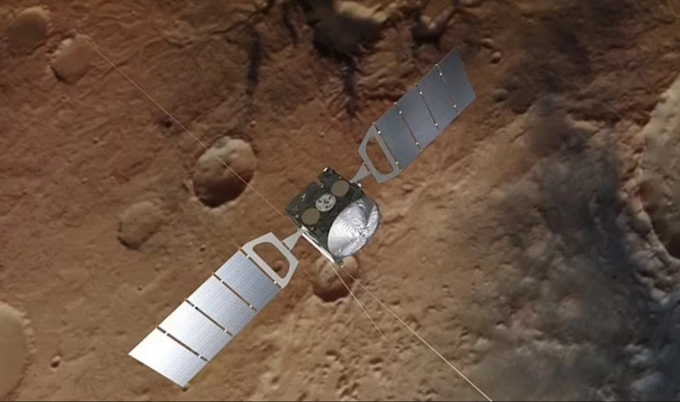 Фото Марсу з супутника Mars Express